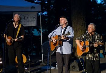 Robin Bullock, Tom Paxton, and Greg ... at the Oak Grove Folk Music Festival
