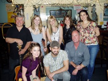 At the Bluebird Cafe, Winners of the USA Songwriting Competition
