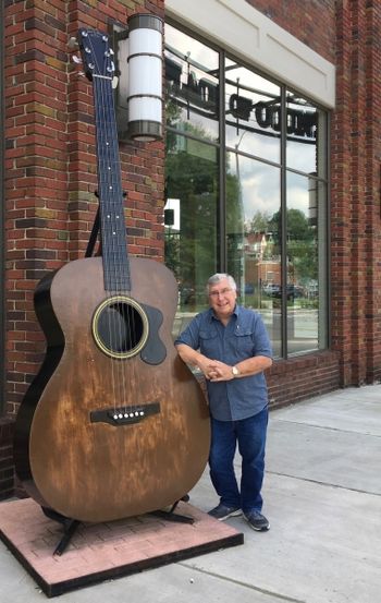 Greg at the Birthplace of Country Music, Bristol, VA/TN
