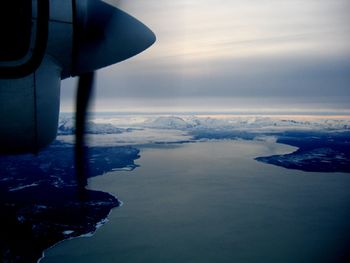 Flying in Alaska

