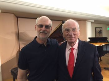 with the legendary Dick Hyman
