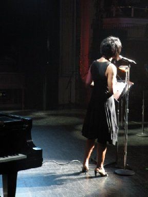 On stage at The Apollo:   May 29, 2008
