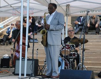 Roswell JazzFestival 2019 TW, Houston Person, Butch Miles
