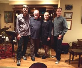 Dave Tull, TW, Becky Kilgore, Joe Bagg @ Cal Jazz Arts
