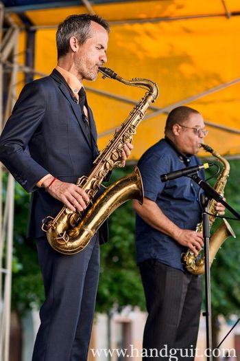 Chris Byars, Tenor Saxophone 4 Performing in Slovakia with Zaid Nasser
