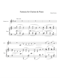 Fantasía para Clarinete y Piano︱Darian Stavans