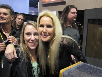 Namm Show with Lita Ford
