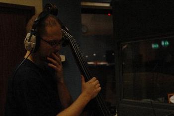 Nick at the studio in deep thought!

