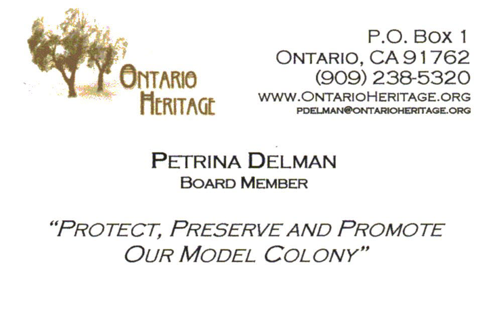 Petrina Delman Heritage