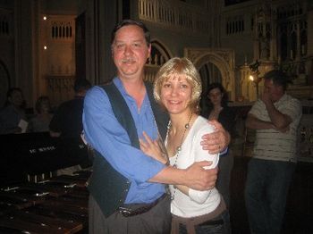 Gordon and Marta at the 2007 Stevens Summer Seminar
