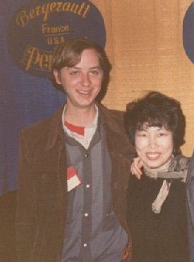 With Keiko Abe, PASIC 1984 in Ann Arbor, MI.
