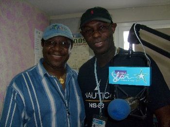 Eugene at Star 106.7 FM radio Station/Bahamas
