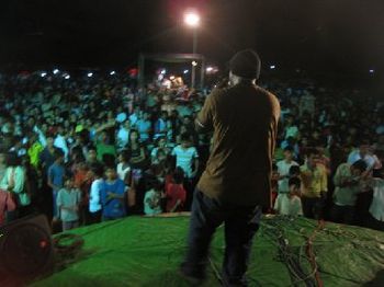 Concert in Pursat, Cambodia. For more on my trip check out www.proverbnewsome.blogspot.com
