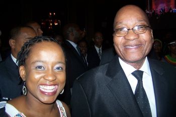 President Jacob Zuma: President of the Republic of South Africa.
