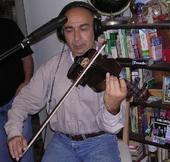 Mustafa Suder, 1st Violin with the Istanbul Symphony
