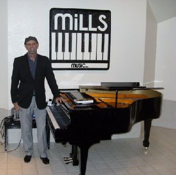 At Mills Music in Bothell, Washington
