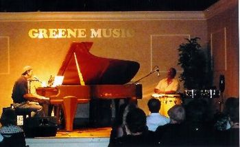 At Greene Music July 28 with Henry Jimenez

