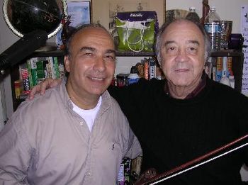 Mustafa Suder & composer Juan Morones
