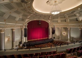 Bardavon Opera House, Poughkeepsie NY View from the House I had to pinch myself when I was downstage center performing on my udu drum standing inches away from the amazing singer Laurel Massé.  Blessed to call her friend.
