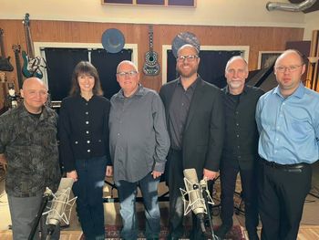 Jazz Vibes "In Studio" Concert at NRS Studios - 1 of 6 L to R Me, Patricia Julian, Mike Benedict, Dave Gleason, Pete Sweeney, and Mike Lawrence
