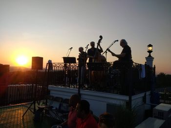 Rooftop Swing Dance with the Bernstein Bard Quartet, Beacon Hotel & Spa, Beacon, NY - 360 view of the stunning Hudson Valley
