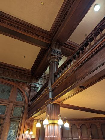 Heard at Mohonk Mountain House 21 of 48 Architectural Elements in Parlor Balcony
