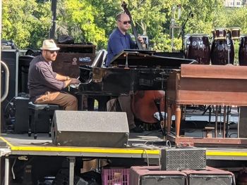 Photo 4 of 9 Michael Benedict & JazzVIBES at 2021 Albany Jazz Festival: Dave Gleason - Piano
