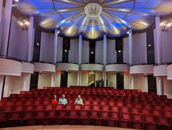 Recital Hall at SUNY Albany for Flamenco Concert with Maria Z La Nina and myself 1 of 5
