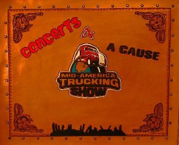 2009 Concerts 4 a Cause Promo Wall Hanging
