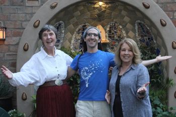 Storytelling with Glenda Bonin, Jordan Hill, and me!
