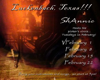 February in Luckenbach
