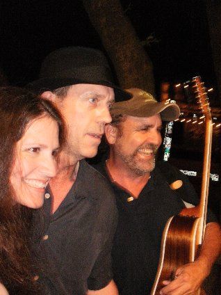 Annie, Hugh Laurie & Shan... what a night!
