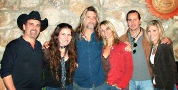 Shan, Annie, Walt, Tina, John & Jessica at the House Concerts in the Hill Country series in Boerne, TX
