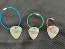 FFB SS Guitar Pick Key Rings/Necklace 