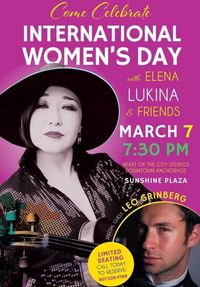 International Women's Day with Elena Lukina - EL & Friends with special guest Leo Grinberg