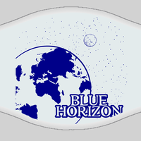 Official Blue Horizon Face Mask, White