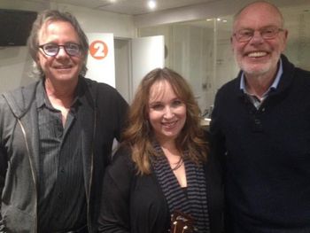 BW, Gretchen Peters & Bob Harris. BBC Radio 2, 2016
