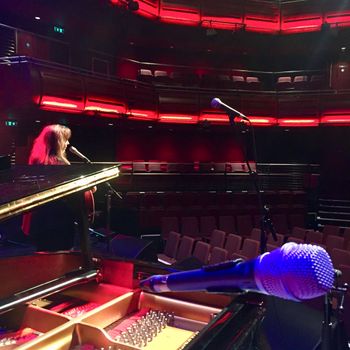 Soundcheck at The Sage in Gateshead, UK
