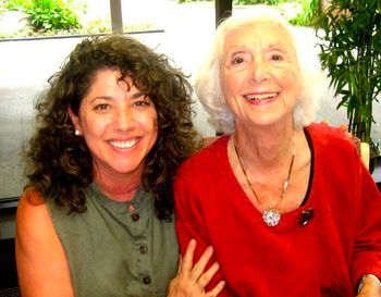 With Barbara Marx Hubbard
