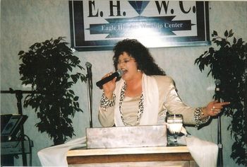 Preaching at Eagle Heights Worship Center
