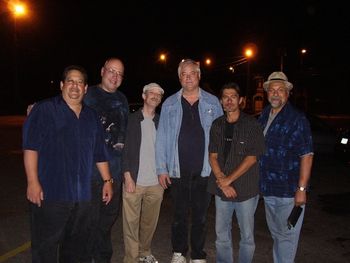 L.A. Project post recording session,  6/13/2012
