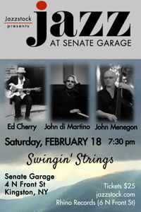 "Swingin' Strings" ED CHERRY, JOHN di MARTINO, JOHN MENEGON