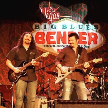 Alastair with Mike Zito - Big Blues Bender - Las Vegas, NV 2015
