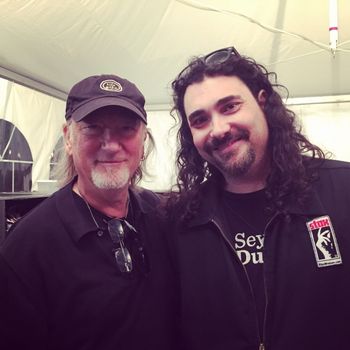 Roger Glover and Alastair - Canada 2015
