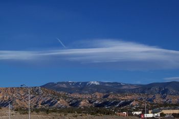 Lenticular clouds from both sides now...
