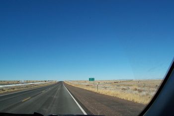 Almost to Santa Fe County
