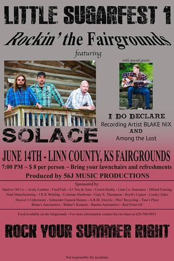 Little Sugar Fest!  Mound City, KS.  June 14, 2014.
