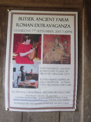 Live Lyre Concert at Butser Ancient Farm Live Lyre Concert at Butser Ancient Farm
