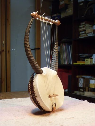 Ancient deals lyre instrument