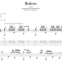 'Bolero' (Ravel, arr M Fix) PDF download